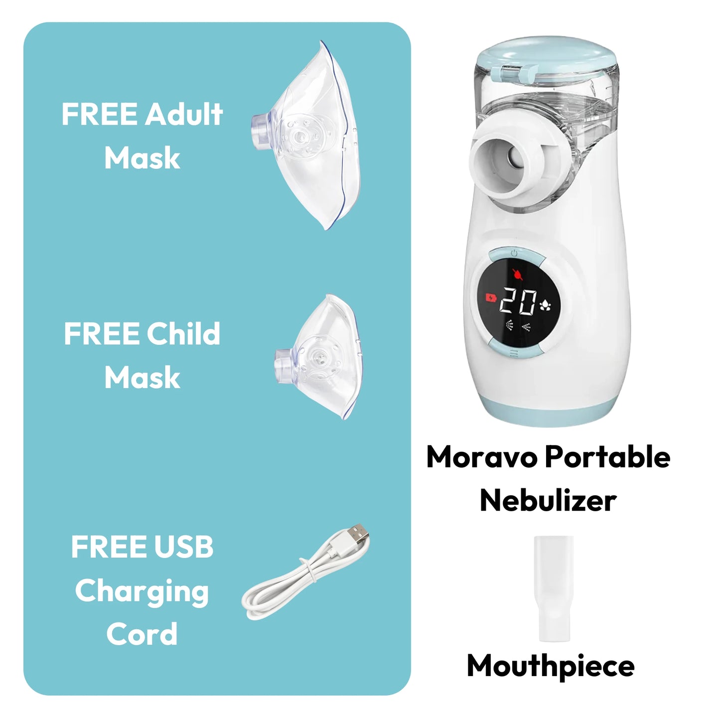 Moravo Portable Nebulizer