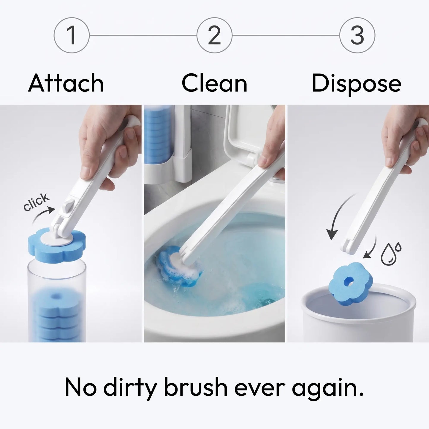Moravo Disposable Toilet Brush