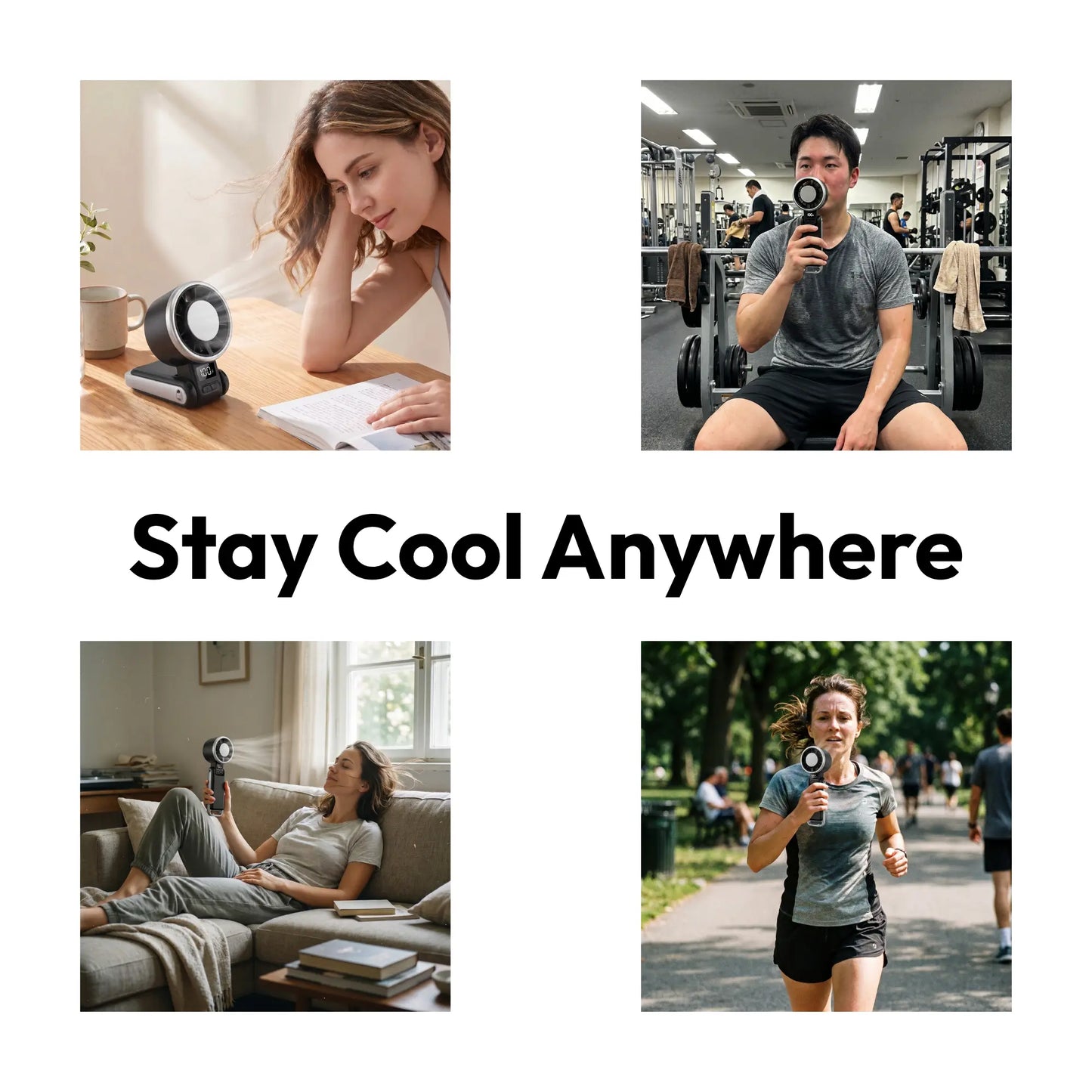 Moravo Handheld Fan - Stay Cool Anywhere