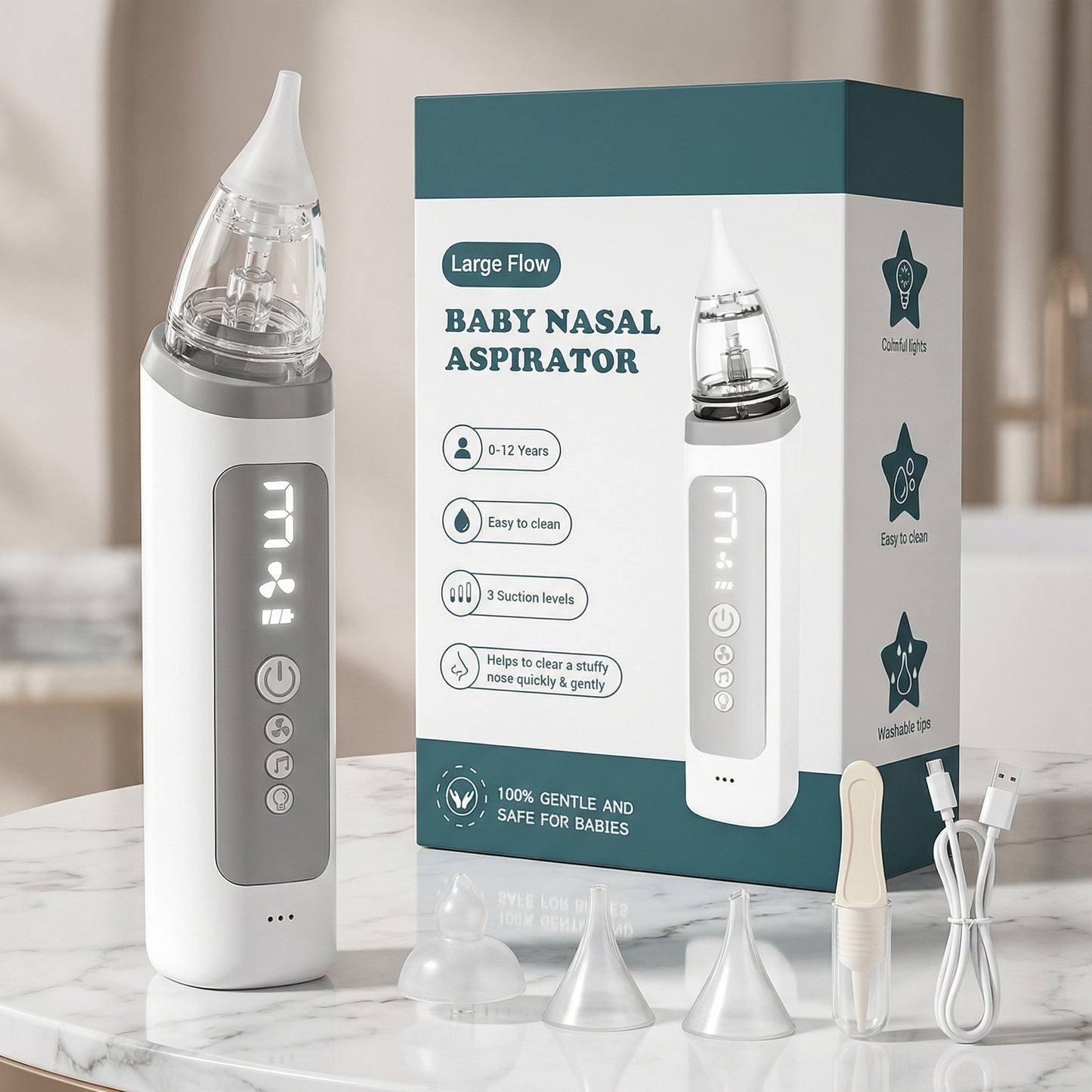 Moravo Electric Nasal Aspirator